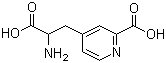 alpha-氨基-2-羧基-4-吡啶丙酸分子结构 (CAS 112055-80-8)