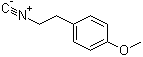结构式 CAS# 112057-91-7, 1-(2-异氰基乙基)-4-甲氧基苯