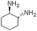 反式-1,2-环己二胺分子结构 (CAS 1121-22-8)