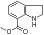 2,3-Dihydro-1H-indole-7-carboxylic acid methyl ester molecular structure (CAS 112106-91-9)