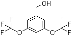structure of CAS# 1121586-22-8, 3,5-Bis(trifluoromethoxy)benzenemethanol
