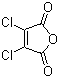 2,3-二氯马来酸酐分子结构 (CAS 1122-17-4)
