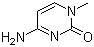 structure of CAS# 1122-47-0, 1-Methylcytosine;4-Amino-1-methyl-2(1H)-pyrimidinone; N1-Methylcytosine; NSC 47693