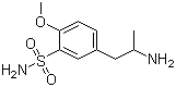 5-(2-Aminopropyl)-2-methoxybenzenesulfonamide molecular structure (CAS 112244-38-9)