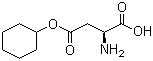 L-天冬氨酸-4-环己酯分子结构 (CAS 112259-66-2)
