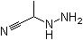 2-Hydrazinylpropanenitrile molecular structure (CAS 1123340-75-9)