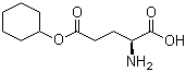 L-谷氨酸-5-环己酯分子结构 (CAS 112471-82-6)