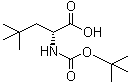 N-[(1,1-Dimethylethoxy)carbonyl]-4-methyl-D-leucine molecular structure (CAS 112695-98-4)