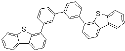 3,3'-Di(4-dibenzothiophenyl)-1,1'-biphenyl molecular structure (CAS 1128045-14-6)