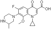 Gatifloxacin molecular structure (CAS 112811-59-3)