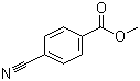 结构式 CAS# 1129-35-7, 4-氰基苯甲酸甲酯; 对氰基苯甲酸甲酯