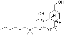 Dexanabinol molecular structure (CAS 112924-45-5)