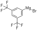 3,5-双(三氟甲基)苯基溴化镁分子结构 (CAS 112981-69-8)