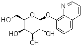 structure of CAS# 113079-84-8, 8-Quinolinyl beta-D-galactopyranoside