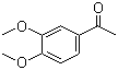 structure of CAS# 1131-62-0, 3',4'-Dimethoxyacetophenone;1-(3,4-Dimethoxyphenyl)ethan-1-one