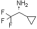 (alphaR)-alpha-(Trifluoromethyl)cyclopropanemethanamine molecular structure (CAS 1131737-04-6)