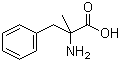 2-Amino-2-methyl-3-phenylpropionic acid molecular structure (CAS 1132-26-9)