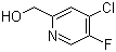 4-氯-5-氟-2-吡啶甲醇分子结构 (CAS 113209-90-8)