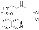 结构式 CAS# 113276-94-1, N-[2-(甲基氨基)乙基]-5-异喹啉磺酰胺二盐酸盐