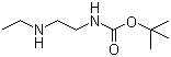 结构式 CAS# 113283-93-5, N-[2-(乙基氨基)乙基]氨基甲酸叔丁酯
