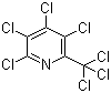 2,3,4,5-Tetrachloro-6-(trichloromethyl)pyridine molecular structure (CAS 1134-04-9)