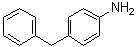 4-苄基苯胺分子结构 (CAS 1135-12-2)