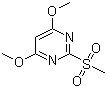 2-Methylsulfonyl-4,6-dimethoxypyrimidine molecular structure (CAS 113583-35-0)