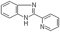 结构式 CAS# 1137-68-4, 2-(2-吡啶基)苯并咪唑