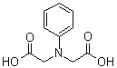 N-Phenyliminodiacetic acid molecular structure (CAS 1137-73-1)