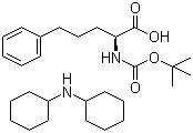 structure of CAS# 113756-89-1, Boc-L-2-amino-5-phenylpentanoic acid dicyclohexylamine salt;Boc-L-2-amino-5-phenylpentanoic acid DCHA