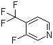 3-Fluoro-4-(trifluoromethyl)pyridine molecular structure (CAS 113770-87-9)