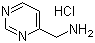 4-(Aminomethyl)pyrimidine hydrochloride molecular structure (CAS 1138011-17-2)