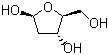 2-Deoxy-beta-L-erythro-pentofuranose molecular structure (CAS 113890-38-3)