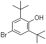 4-溴-2,6-二叔丁基苯酚分子结构 (CAS 1139-52-2)