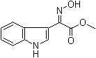 alpha-(羟基亚氨基)-1H-吲哚-3-乙酸甲酯分子结构 (CAS 113975-75-0)