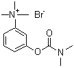 结构式 CAS# 114-80-7, 溴化新斯的明; 溴化 N,N,N-三甲基-2-[(二甲氨基)甲酰氧基]苯铵