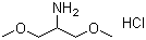 1,3-Dimethoxy-2-propanamine hydrochloride molecular structure (CAS 114261-15-3)