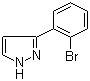结构式 CAS# 114382-20-6, 3-(2-溴苯基)吡唑