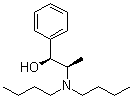 结构式 CAS# 114389-70-7, (1S,2R)-(N,N-二丁基氨基)-1-苯基-1-丙醇