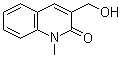 结构式 CAS# 114561-15-8, 3-(羟甲基)-1-甲基-2(1H)-喹啉酮