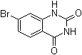 结构式 CAS# 114703-12-7, 7-溴-2,4(1H,3H)-喹唑啉二酮
