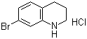 结构式 CAS# 114744-51-3, 7-溴-1,2,3,4-四氢喹啉盐酸盐