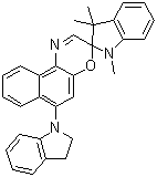 structure of CAS# 114747-44-3, Sunny Color 3;6'-Indolino-1,3,3-trimethylspiro[indoline-2,3'-3H-naphth[2,1-b][1,4]oxazine]; Sunny Color 3 Purple