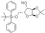 5-O-(tert-Butyldiphenylsilyl)-1,2-O-isopropylidene-alpha-D-xylofuranose molecular structure (CAS 114861-14-2)