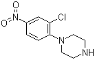 结构式 CAS# 114878-60-3, 1-(2-氯-4-硝基苯基)哌嗪
