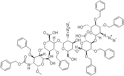 磺达肝癸钠中间体-N-3分子结构 (CAS 114903-05-8)