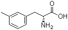 结构式 CAS# 114926-39-5, 3-甲基-D-苯丙氨酸; D-3-甲基苯丙氨酸