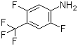 structure of CAS# 114973-22-7, 4-Amino-2,5-difluorobenzotrifluoride;2,5-Difluoro-4-(trifluoromethyl)aniline