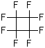 structure of CAS# 115-25-3, Octafluorocyclobutane;Perfluorocyclobutane; Freon C318; Halocarbon C318