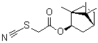 Terpinyl thiocyanoacetate molecular structure (CAS 115-31-1)
